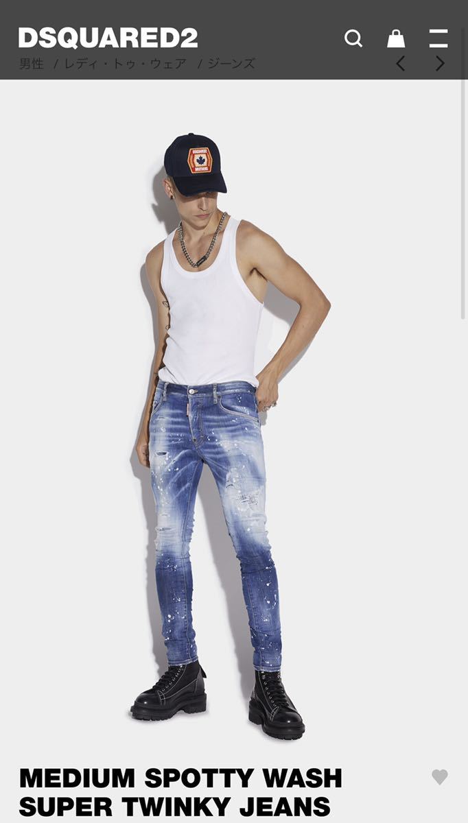 定価20万・表参道ヒルズ店購入】☆Dsquared2 ディースクエアード 新作 