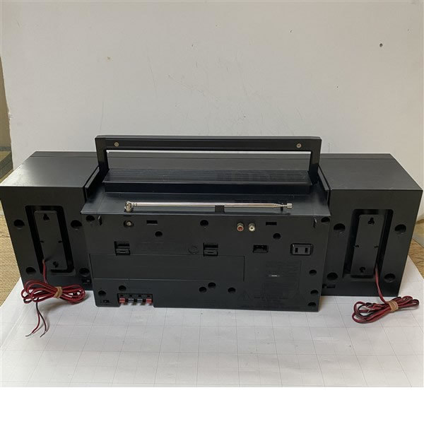 SONYソニー ダブルカセット・ラジカセ CFS-W660 ミニコンポ 黒ブラック