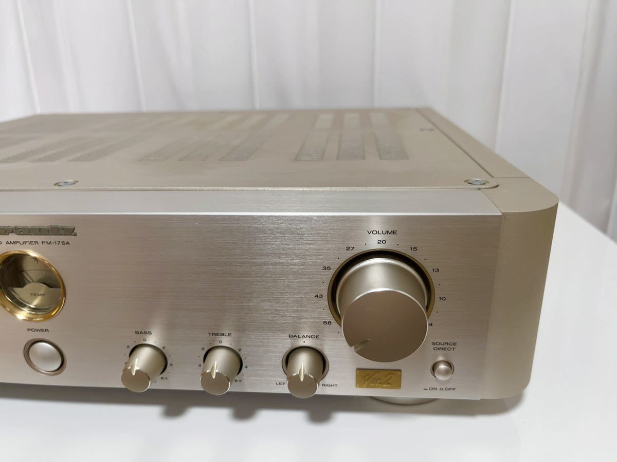 Marantz マランツ PM-17SA Ver.2 プリメインアンプ リモコン付