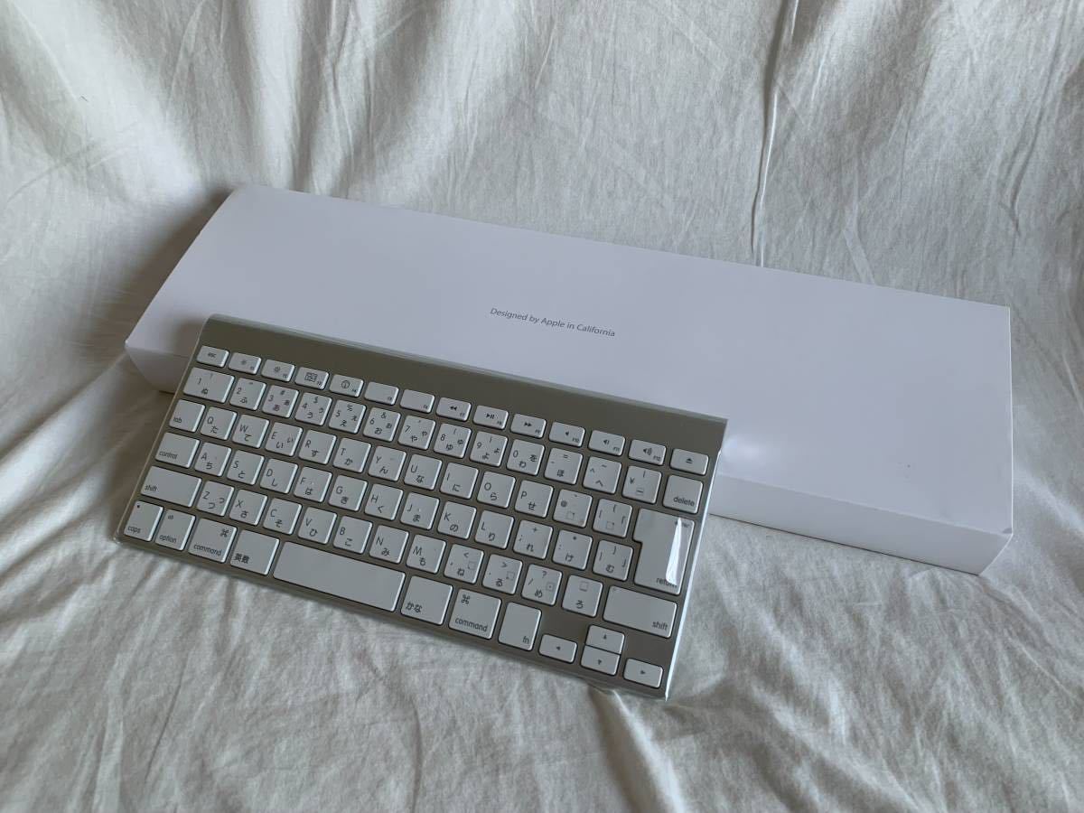 Apple Wireless - Keyboard(bluetooth接続、JIS) ワイヤレス A1314 Mac 