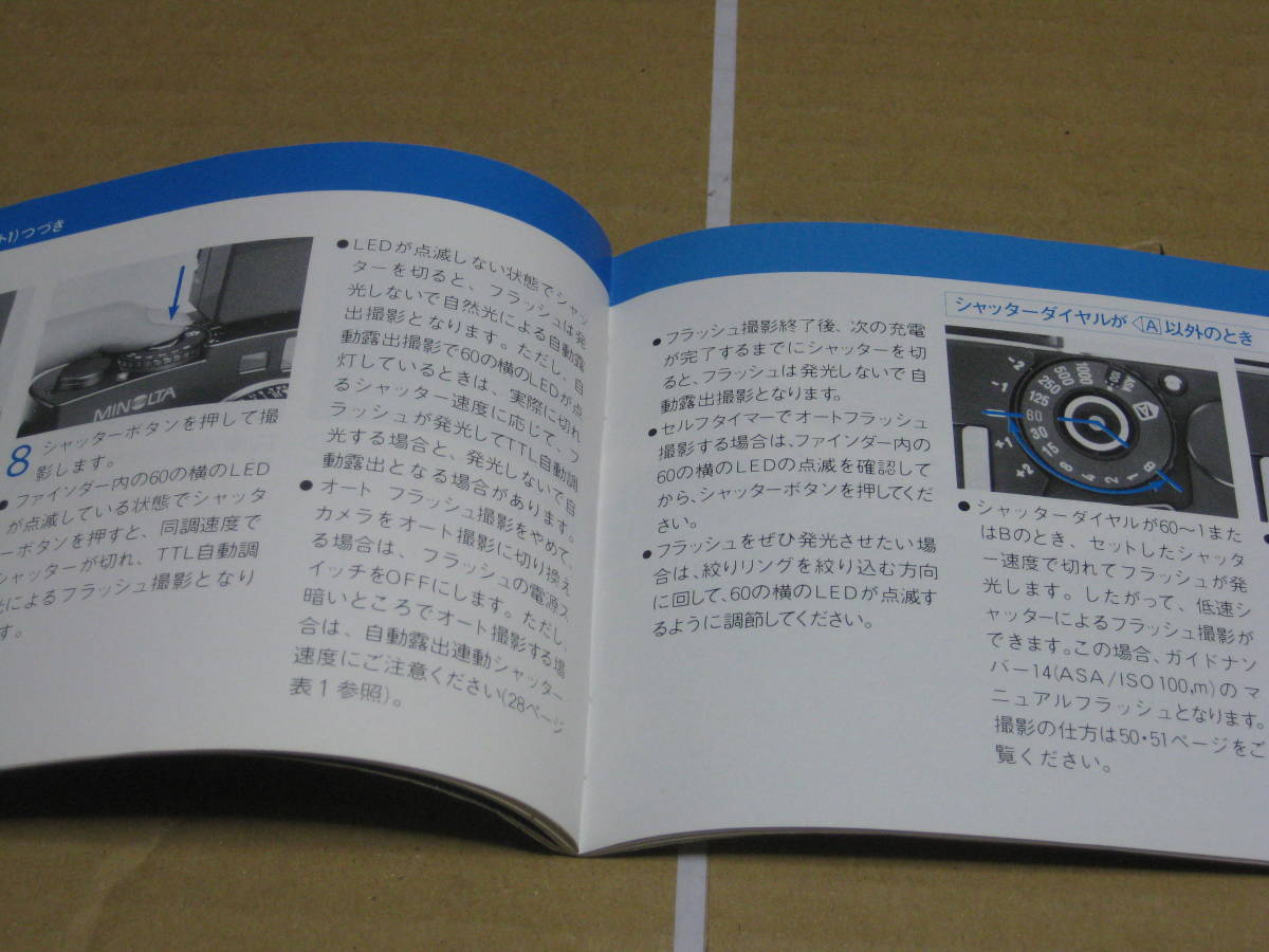 ミノルタ CLE 使用説明書 MINOLTA CLE