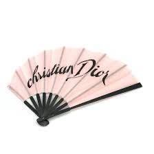 未使用 Christian Dior ディオール 扇子 非売品 ピンク