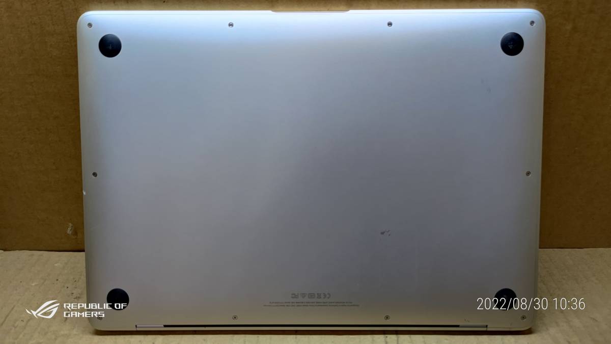 【ジャンク品】MacBook Air A1932 本体のみ MacBook Air A1932 起動まで動作確認済み/動作保証しません/ジャンク