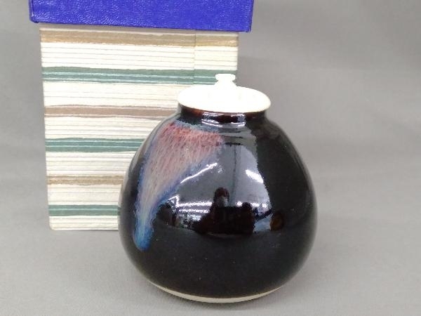 仕覆付 茄子茶入 茶道具加藤景山作 ＆ 義山茶器セット 美品