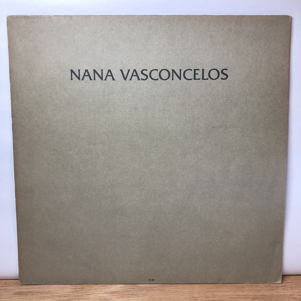 ECM 激レアLP盤 NANA VASCONCELOS / SAUDADES/ 高音質アナログ盤 / ドイツ盤 / 激レア 盤(ジャズ一般