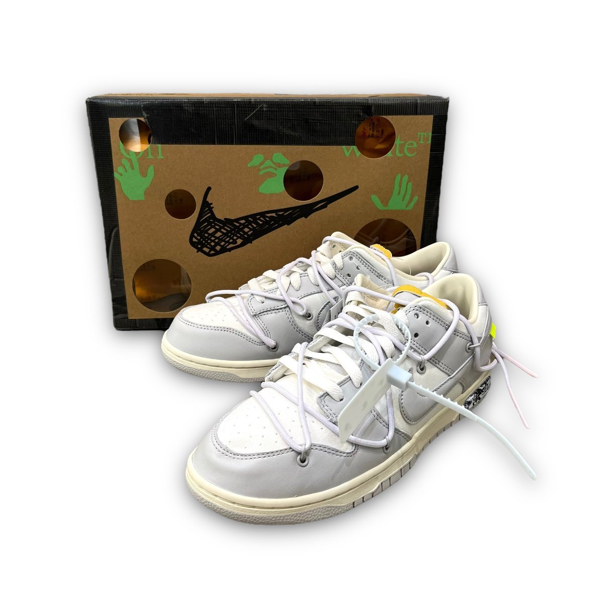 ナイキ オフホワイト NIKE × OFF-WHITE DUNK LOW The 50 / 1 OF 50 No 