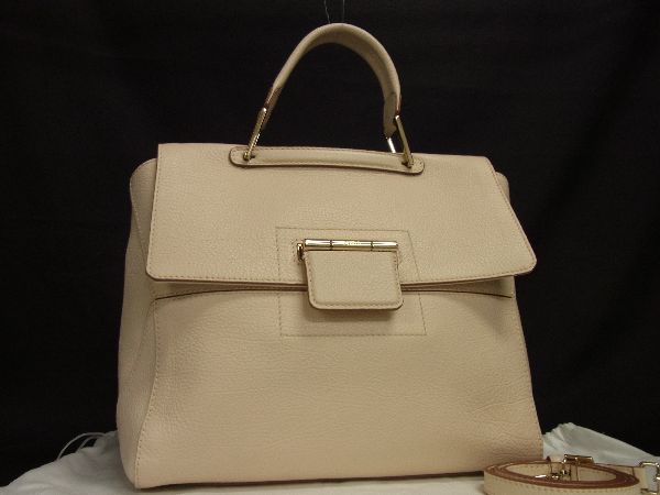 1円 □極美品□ FURLA フルラ アルテーシア レザー 2WAY ハンドバッグ