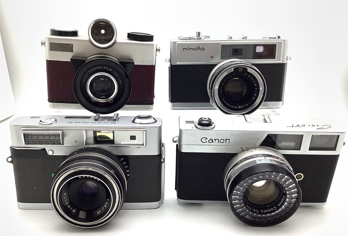 ジャンク ⑤ カメラ レンズ おまとめ7点 Canon キャノン Canonet