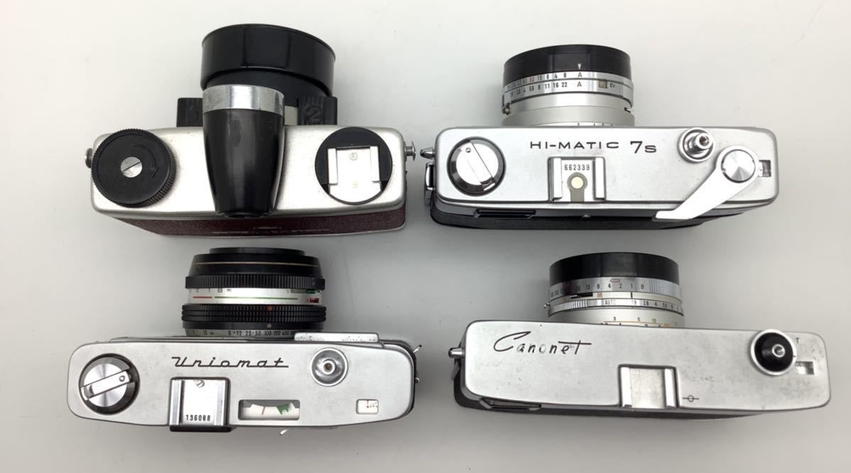 ジャンク ⑤ カメラ レンズ おまとめ7点 Canon キャノン Canonet