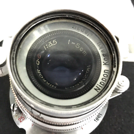 Nicca 3-S NIKKOR-Q・C 1:3.5 5cm レンジファインダー フィルムカメラ