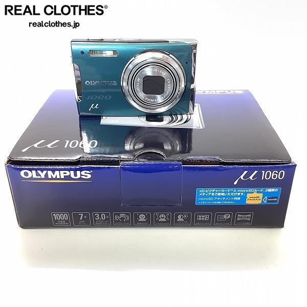 未使用】OLYMPUS/オリンパス μ1060 グリーン コンパクトデジタルカメラ 