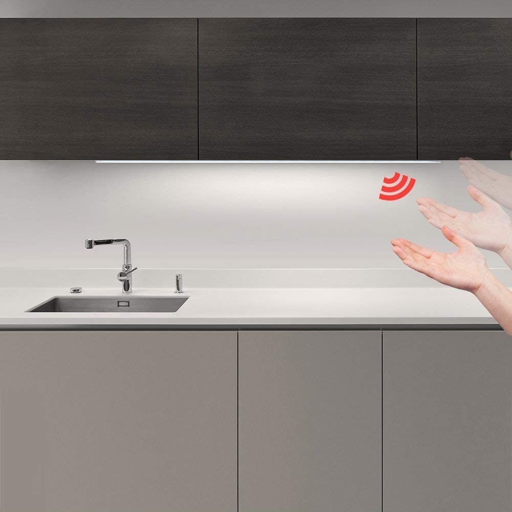 2.Lexu LED キッチン用ライト 手元灯 バーライト キッチン 流し元灯 タッチレススイッチ センサーライト スリムライト_6