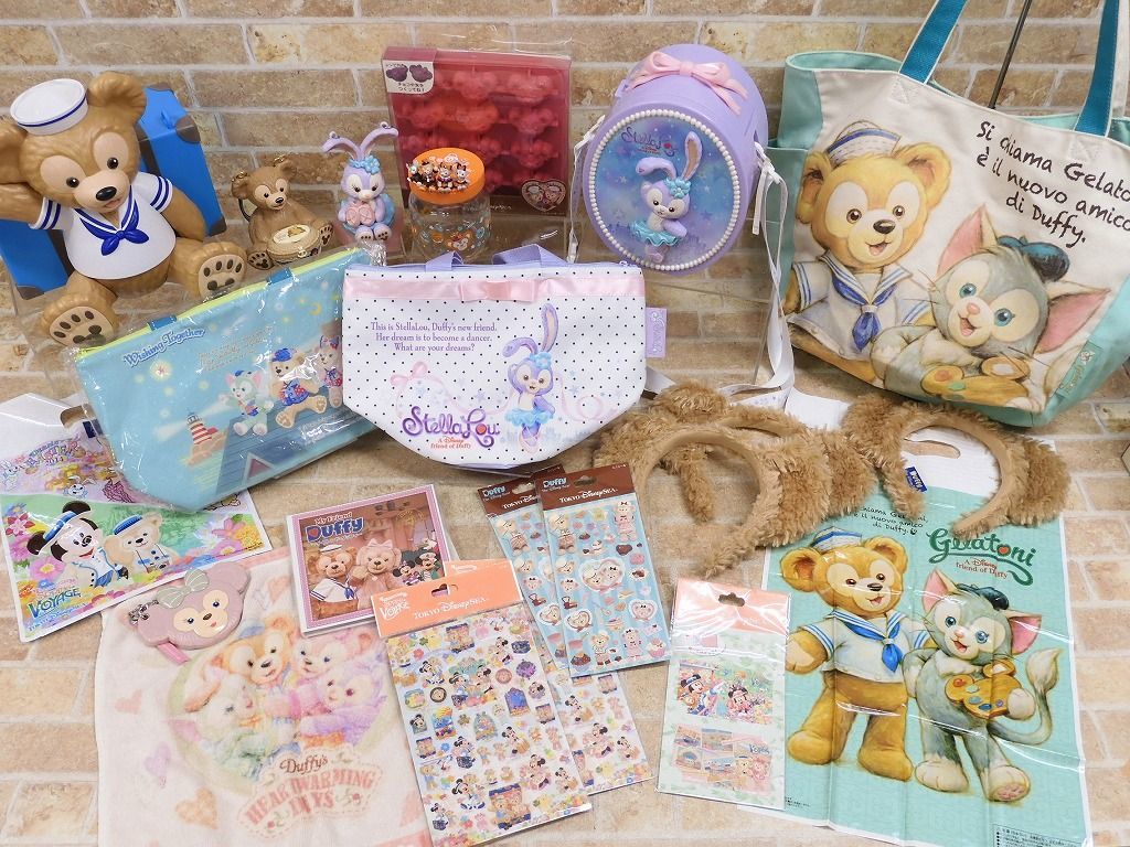 1円〜!! Disney/ディズニー ステラ・ルー/ダッフィー etc ポップコーン 