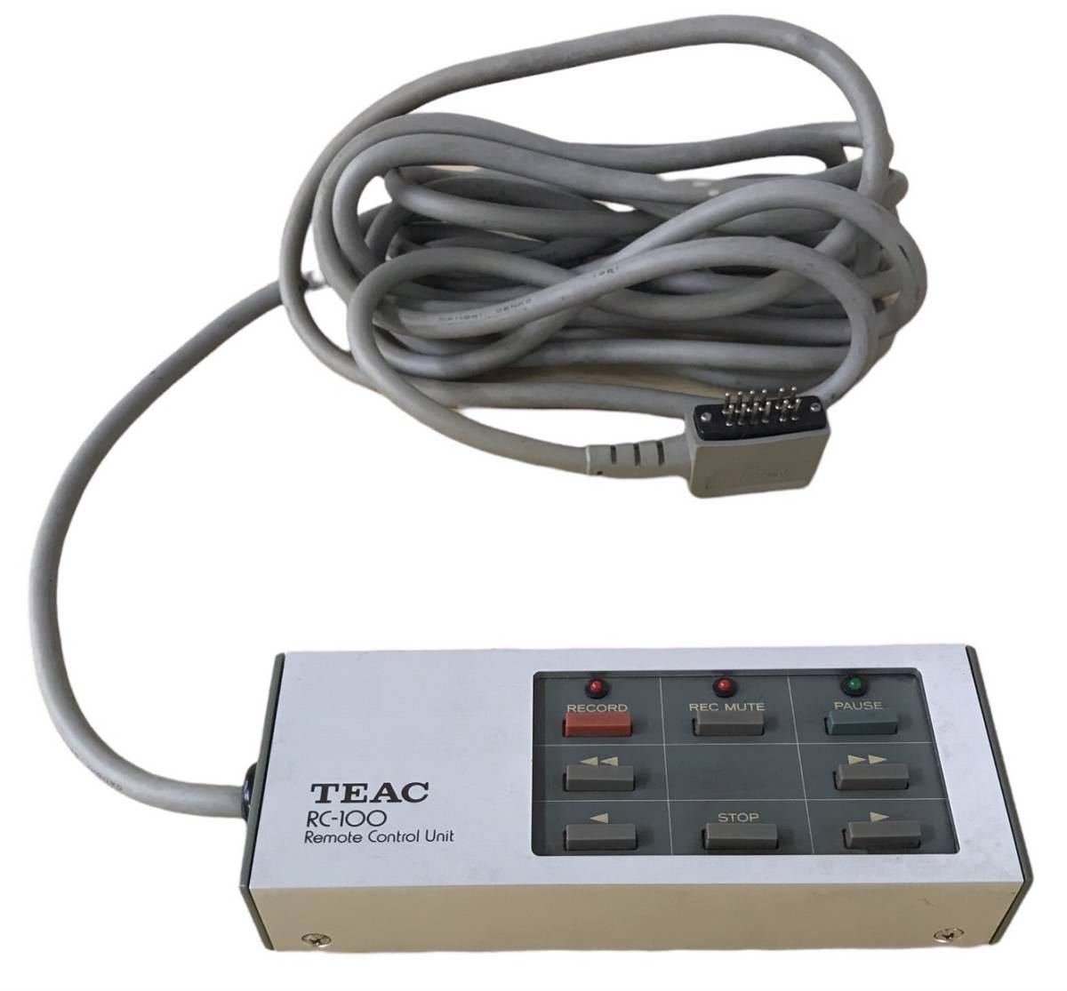 TEAC - X-10R GX-630D ¶ オーディオの HFD468　★良品★ TEAC RC-100 オープンリールデッキ リモコン X-10R X-1000R 対応
