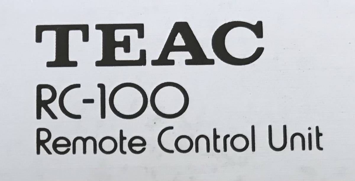 TEAC - X-10R GX-630D ¶ オーディオの HFD468　★良品★ TEAC RC-100 オープンリールデッキ リモコン X-10R X-1000R 対応