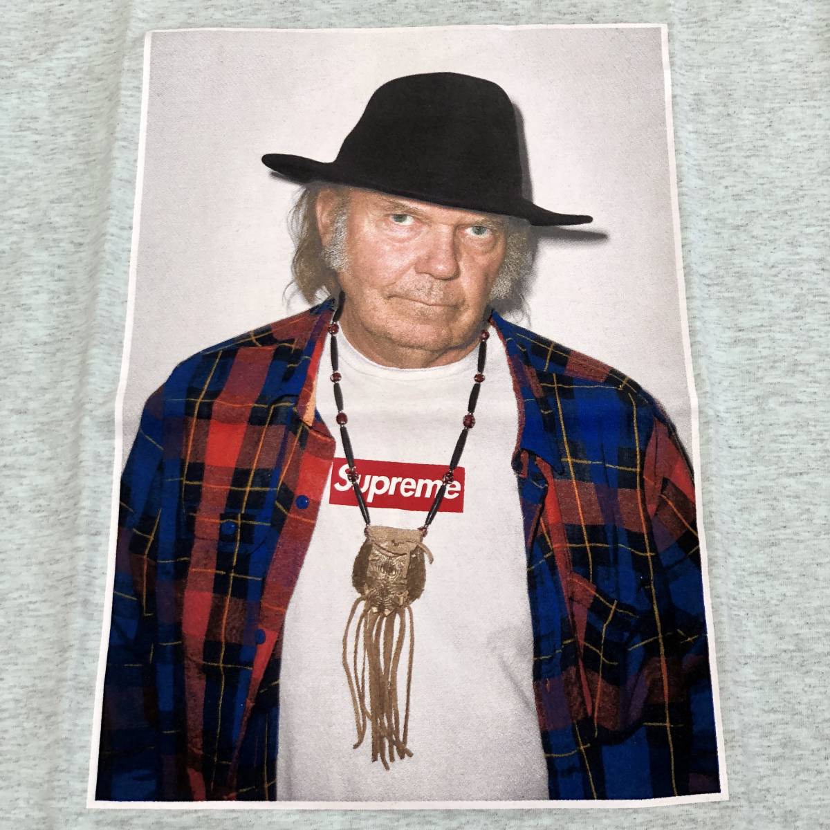 美中古品】希少！Supreme Neil Young Tee /シュプリーム ニールヤング 