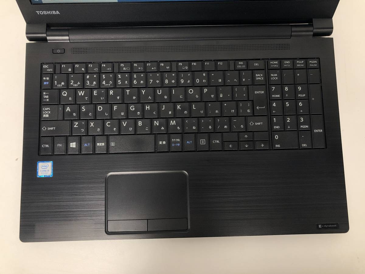 東芝 dynabook B65/M PB65MTB44N7AD11 / Core i5-8250U 1.60GHz