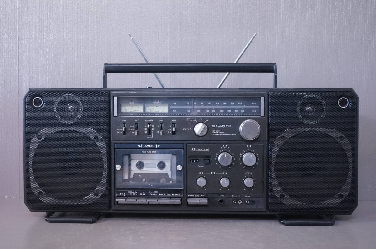 SANYO ラジカセ MR-X900 - 昭和レトロ サンヨー Yahoo!オークション