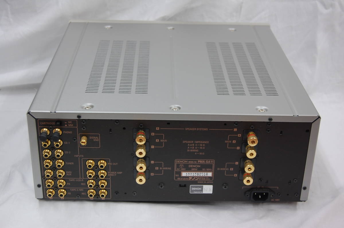 PMA-SA11 DENON プリメインアンプ - デノン Denon | 日本 : 中古 