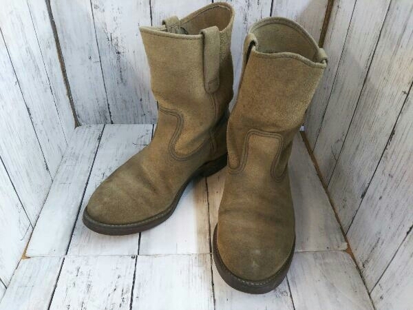 RED WING レッドウィング 25.0 ワークブーツ 80s 1188 ラフアウトペコスブーツ 旧羽タグ 人気 ブランド メンズ