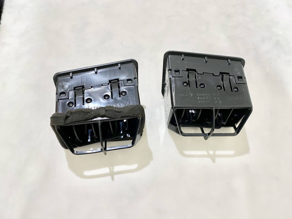 Y31シーマ グレー内装 エアコン吹き出し口 センター、左右3点セット