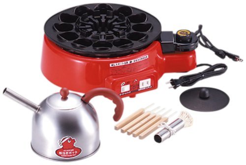 驚きの破格値，品質保証 CCレッド MT.CEDARPQ-VF自動返し式たこ焼き器 たこ焼き工場トントン KS-2614(たこ焼き器)｜売買されたオークション情報、yahooの商品情報をアーカイブ公開 - オークファン たこ焼き器