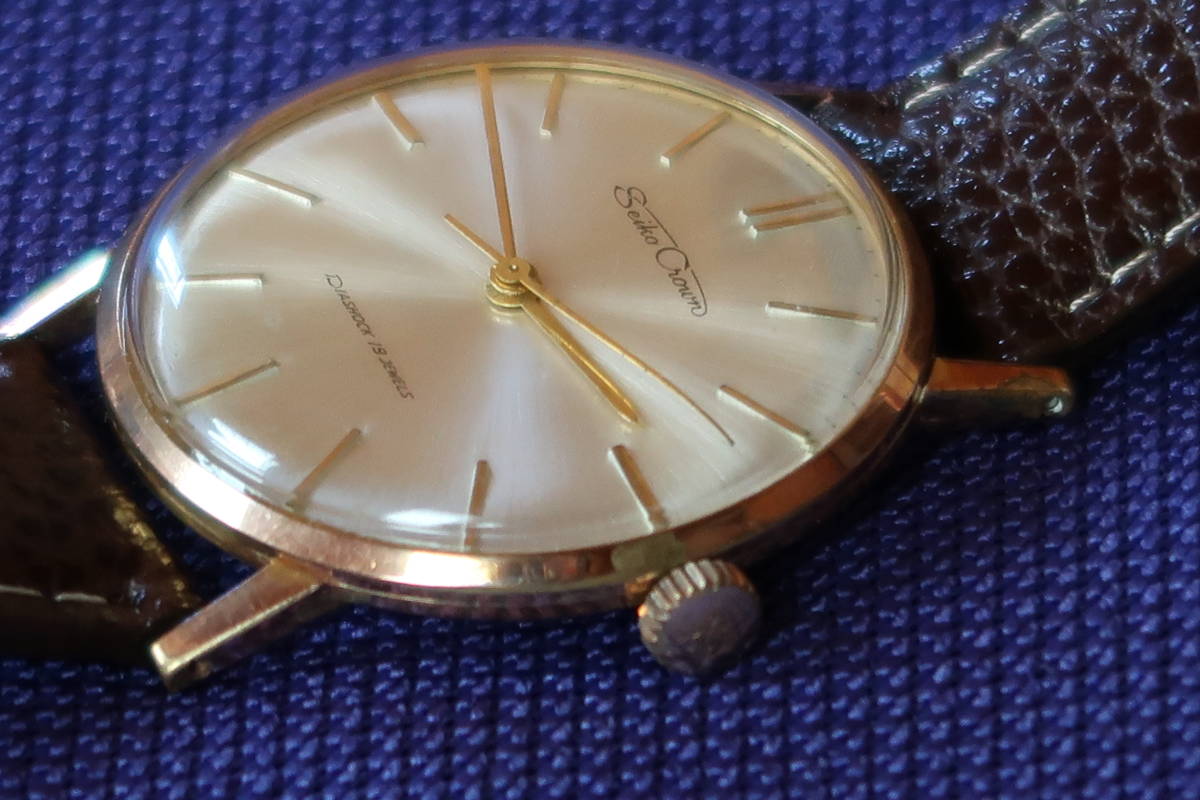 【OH済】セイコークラウン　ヴィンテージ　アンティーク セイコー クラウン SEIKO CROWN | 手巻き 21石 SS Crown OH済 スイート
