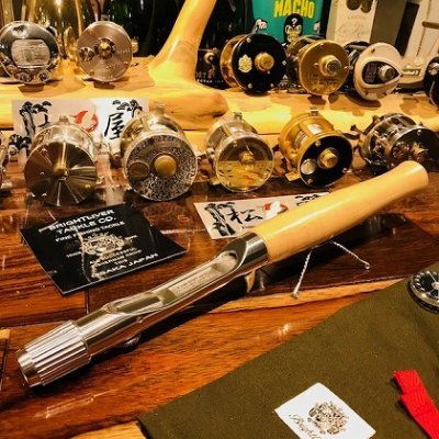 ブライトリバー リバーマスターグリップ/レギュラーコルク #シルバー 検:OLD五十鈴工業アブABUヘドンHeddonフェンウィック渓流ベイト本流