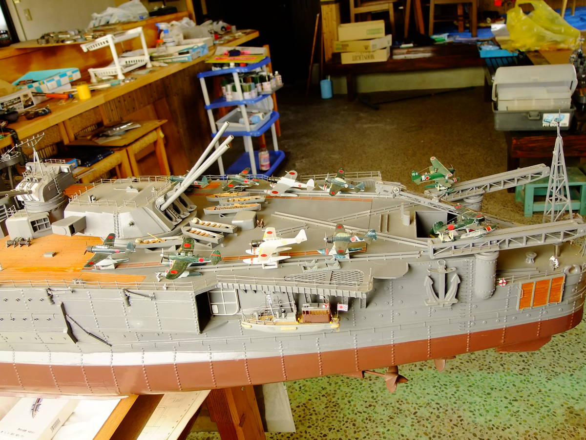 タミヤ □戦艦大和精密模型塗装済完成品「戦艦大和」ハンドメイド精密 