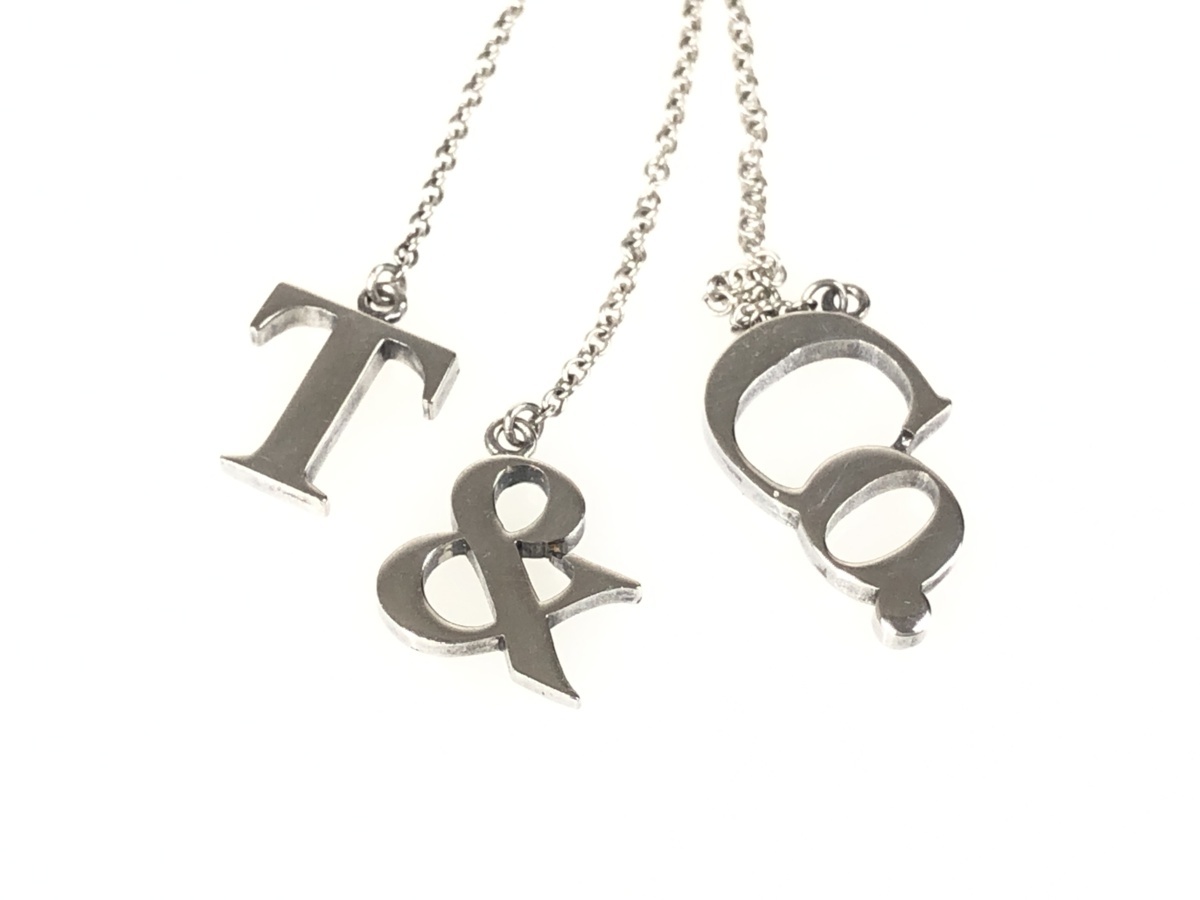 送料無料あり ティファニー TIFFANY T＆Co./ロゴドロップチャーム 