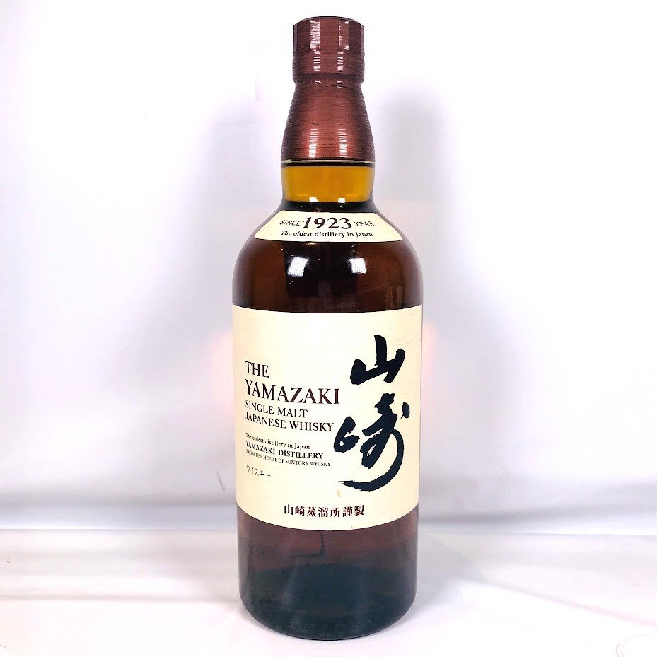 □古酒 未開栓 山崎 NV ノンヴィンテージ ノンエイジ サントリー 700ml