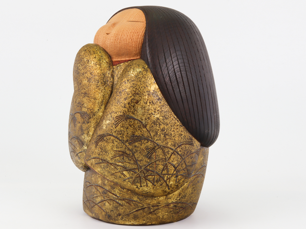 創作こけし 吉田多加志 [観月] 21cm(こけし)｜売買されたオークション