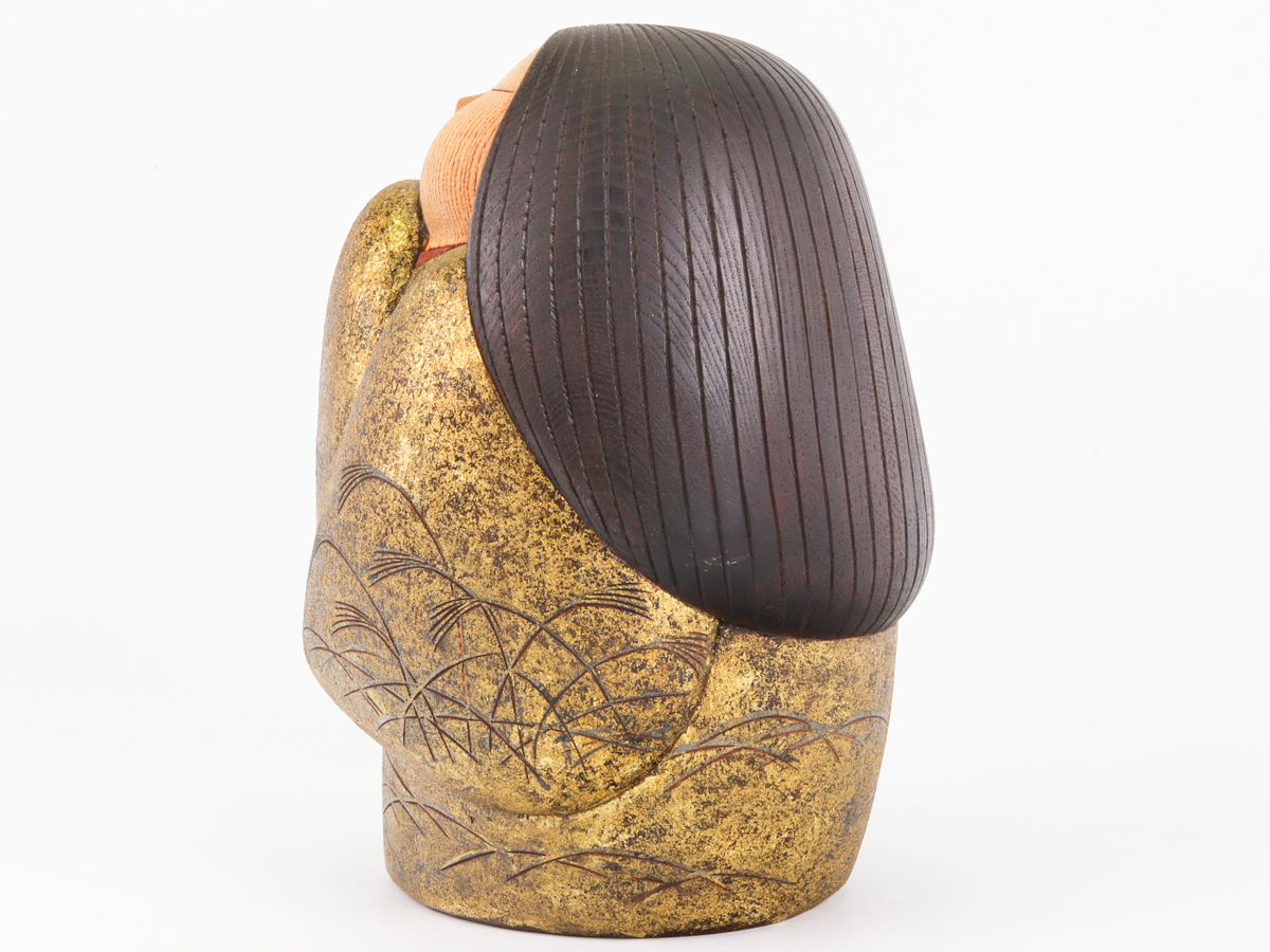 創作こけし 吉田多加志 [観月] 21cm(こけし)｜売買されたオークション
