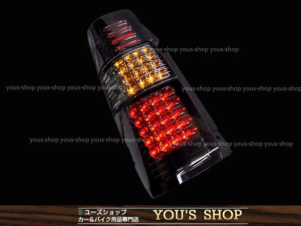 JB23 ジムニー 抵抗付 フル LED ファイバー テール スモーク H10