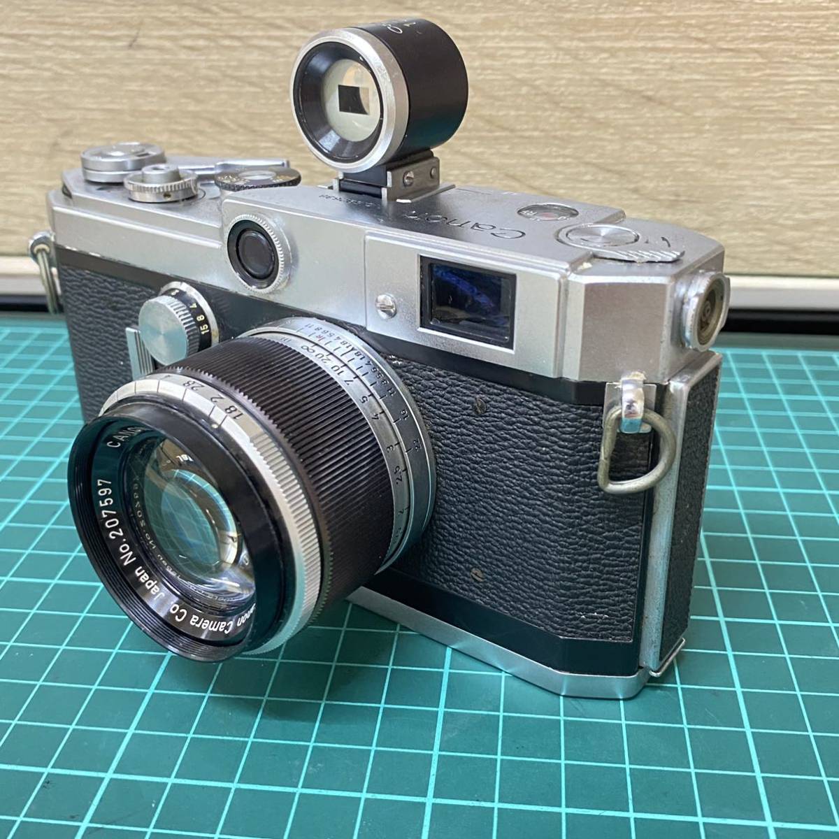 ○008 動作品 CANON キャノン レンジファインダー CANON LENS 50mm 1:8