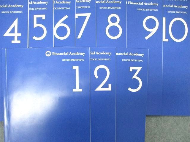 TC04-018 日本ファイナンシャルアカデミー 株式投資スクール STOCK INVESTING vol.1～15他 2017 計16冊 DVD12枚付 R4D