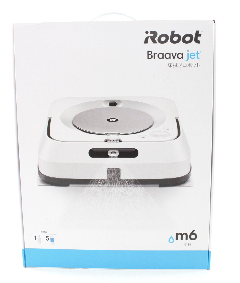 m6 【価格比較 新品iRobot ・- 未ブラーバ 開封】iRobot Braava jet m6