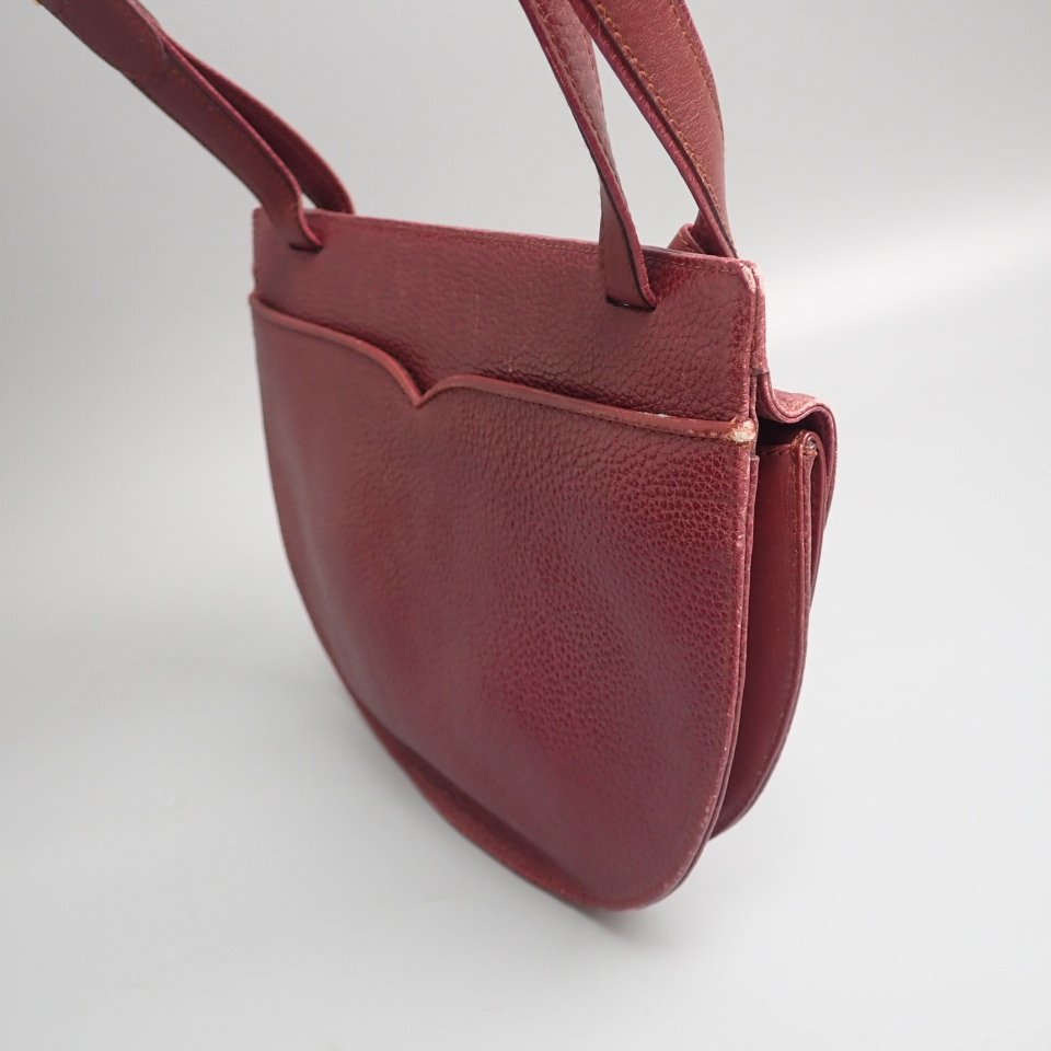 カルティエ Cartier マストライン ショルダーバッグ レザー（袋付き  