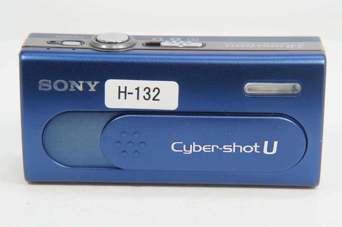 Sony Cyber-Shot U DSC-U40 Blue 2.0 MP Digital Camera - For Parts