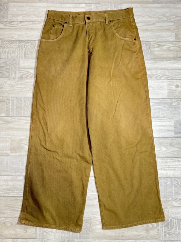 SOLO SEMORE/ソロ/90s/USA製/コットンツイルバギーワイドパンツ/ワイド  