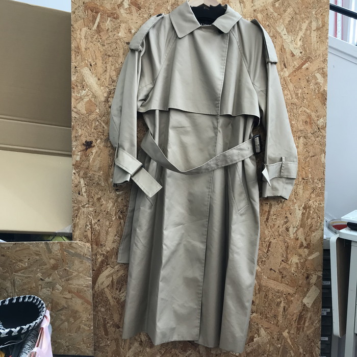 超美品Unaca トレンチコート レディース 591-ｂ8212225 ベージュ サイズ表記：38 [jgg]