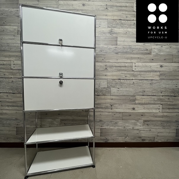 USM hallerハラー USM Haller ハラーシステム 1列5段キャビネット（B