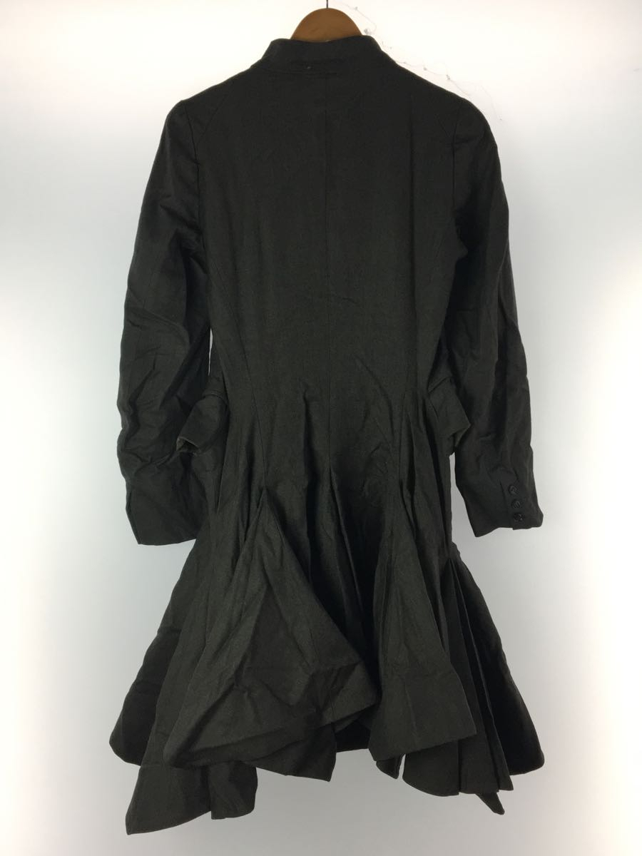 NEMETH◆コート/-/-/グレー/チェック Jacket NEMETH ネメス 襟 全2色 新商品スタッフ愛用率も高い「かろやかウールロングコート」に