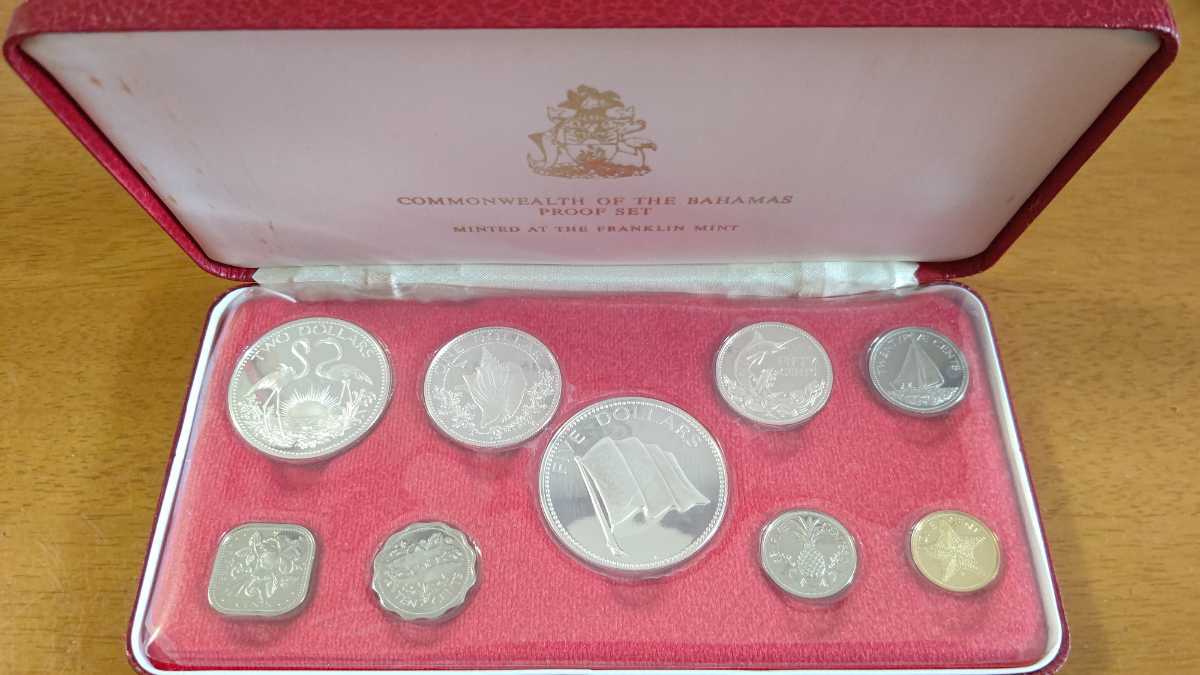 美術品・アンティーク・コレクション 1974年 ベリーズ プルーフ貨幣