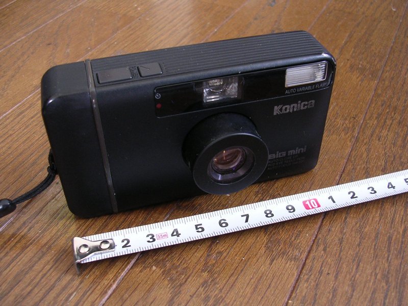 ■BM-301 Konicaコニカ Big mini ビッグミニ 35mmF3.5 AFフィルムカメラ 単焦点 動作品(確証写真提示)JUNK扱い