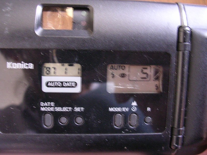 ■BM-301 Konicaコニカ Big mini ビッグミニ 35mmF3.5 AFフィルムカメラ 単焦点 動作品(確証写真提示)JUNK扱い
