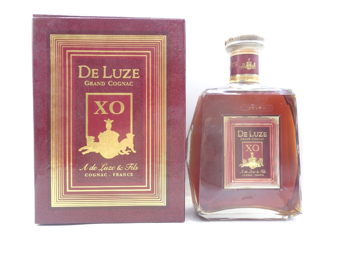 DE LUZE XO GRAND COGNAC ドリューズ グランド コニャック ブランデー