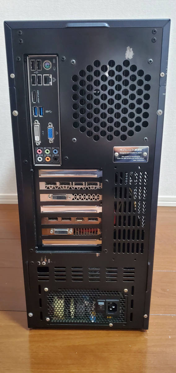 デイトレPC(8画面マルチ、4K出力) Core i7 4770K/16GB/SSD512GB(新品 