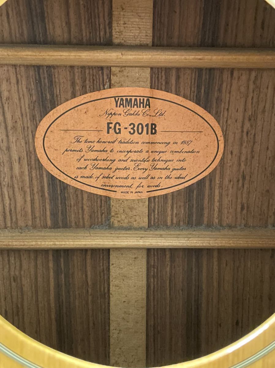 YAMAHA FG-301B アコースティックギター ハードケース FG-301B YAMAHA