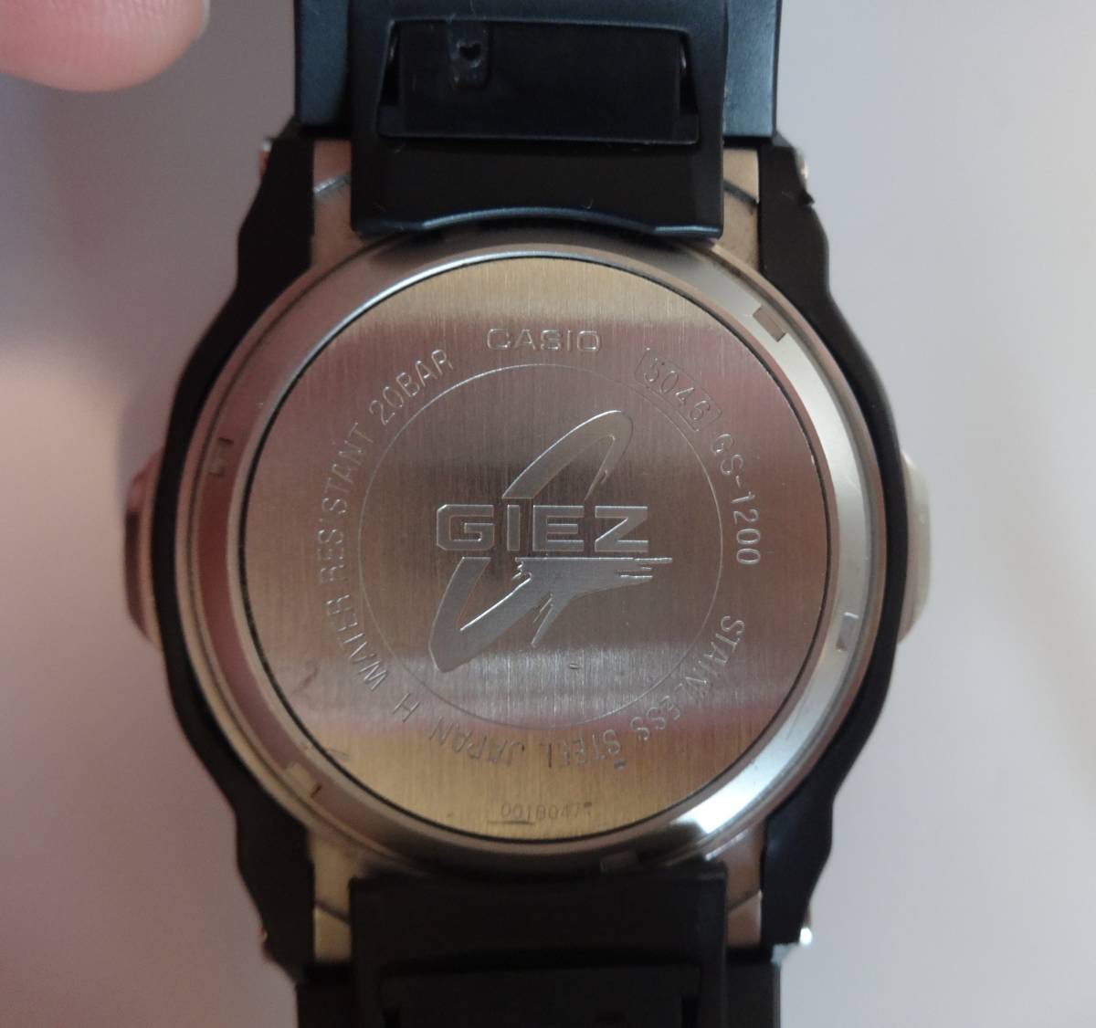 CASIO カシオ G-SHOCK GIEZ GS-1200-1AJF 5046 電波時計 タフソーラー 